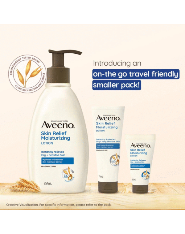 Aveeno Skin Relief Moisturizing Lotion, 354 ml (Bottle might vary) - Image 4