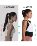Sifoz Free Size Posture Corrector For Men And Women Back Support Belt Back Pain Back Straight