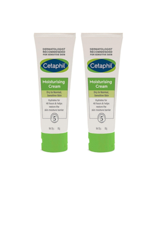 Cetaphil Moisturising Cream 80 gm (Pack of 2)
