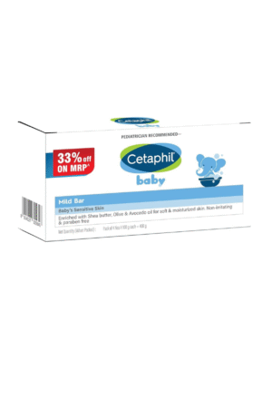 Cetaphil Baby mild Bar 4 * 100 gm