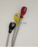 Concept 3 Lead ECG Monitoring Cable(Button/Snap) Compatible with Accumatrix