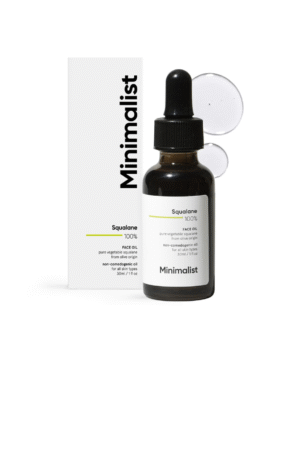 Minimalist Squalane 100% (Plant Derived) Super-Lightweight Face Oil