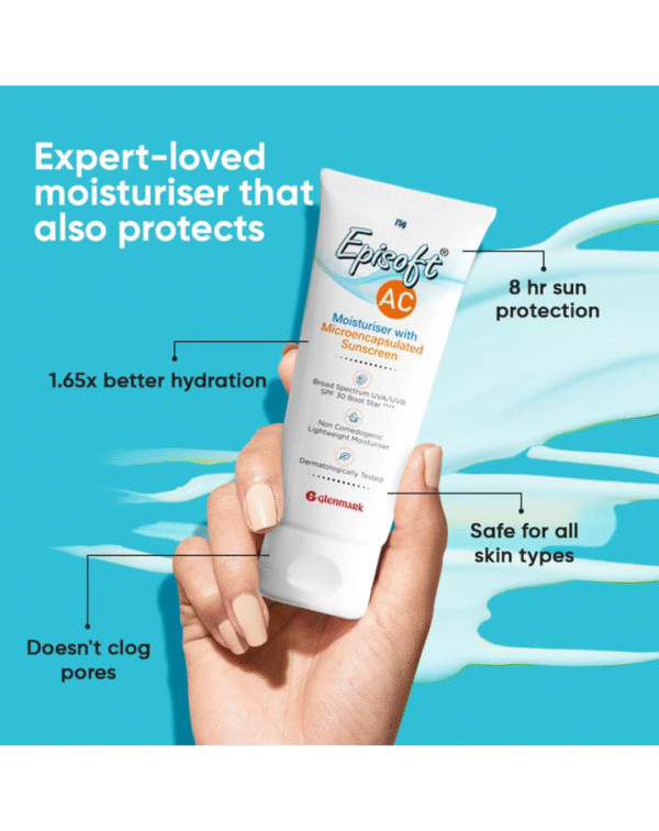 Episoft Ac Lightweight Moisturizer With Microencapsulated Sunscreen | Acne Safe - Image 2