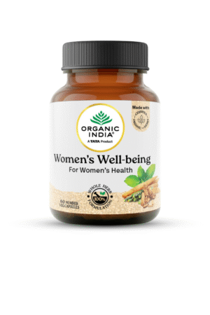 A TATA Product - Organic India Women's Well Being - 60 Veg Capsules