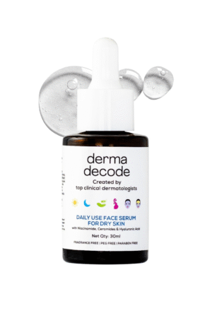 Derma Decode 10% Niacinamide Face Serum for Dry Skin, Open Pores Serum
