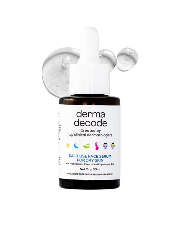 Derma Decode 10% Niacinamide Face Serum for Dry Skin, Open Pores Serum