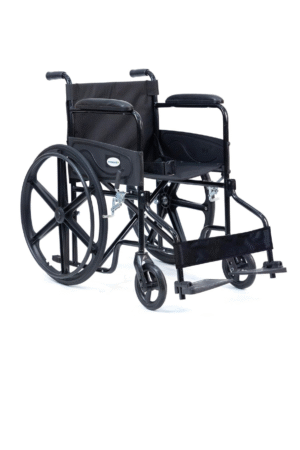 Everactiv Economy Foldable Wheelchair with Heavy-Duty Frame