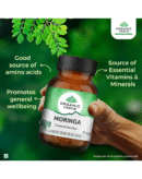 ORGANIC INDIA Moringa Essential Nutrition -Pack of 60 N Veg Capsules