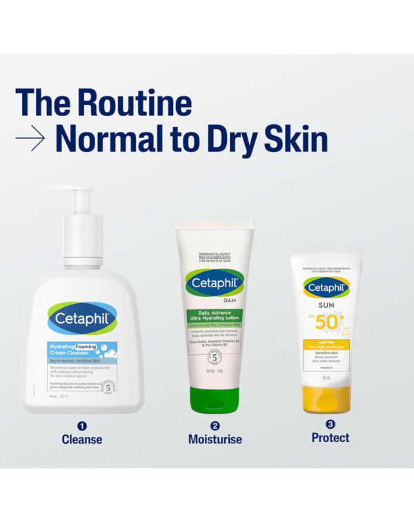 Cetaphil Hydrating Foaming Face Wash for Men and Women | Pollution Defense Cream-to-Foam Cleanser with Niacinamide - Image 4