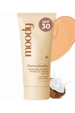 Moody Derma Soothe Moisture Magnet Tinted CC Cream with SPF 30