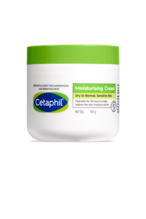 Cetaphil Moisturising Cream for Face & Body,Dry to Normal skin, 450 gm, Paraben & Sulphate free, Niacinamide &Vitamin B5