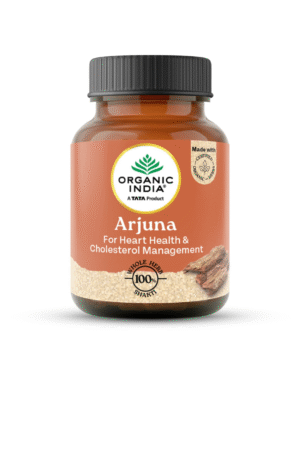 A TATA Product - Organic India Arjuna - 60 Veg Capsules