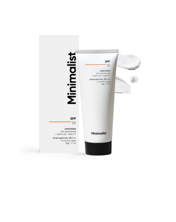 Minimalist Sunscreen SPF 50 PA++++ | Clinically Tested in US (In-Vivo)