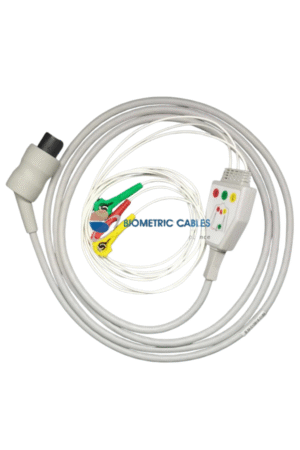 Welcare(ST Classic 120) 3 Lead ECG Monitoring Cable(Neonatal Clip) Compatible with Schiller /BPL