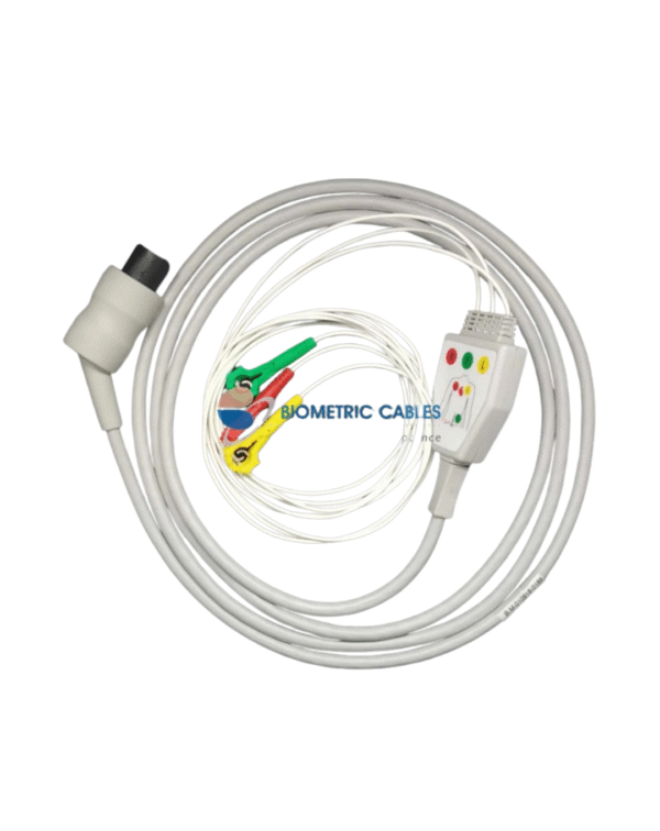Welcare(ST Classic 120) 3 Lead ECG Monitoring Cable(Neonatal Clip) Compatible with Schiller /BPL