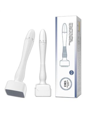 JM SELLER Derma Stamp Adjustable Pen 0mm - 3mm,100 A Titanium micro needles