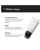 Minimalist Sunscreen SPF 50 PA++++ | Clinically Tested in US (In-Vivo)