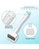 JM SELLER Derma Stamp Adjustable Pen 0mm - 3mm,100 A Titanium micro needles