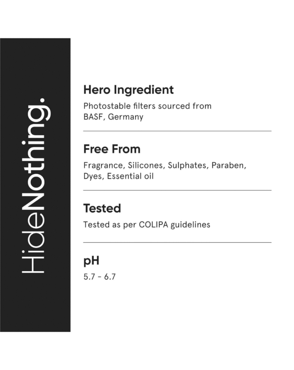 Minimalist Sunscreen SPF 50 PA++++ | Clinically Tested in US (In-Vivo) - Image 4