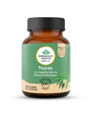 Organic India Neem Blood Purifier - 60 Veg Capsules