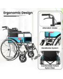 EasyCare | Wheel chairs for old People | Foldable wheelchair