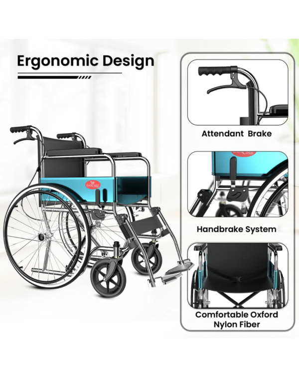 EasyCare | Wheel chairs for old People | Foldable wheelchair - Image 3