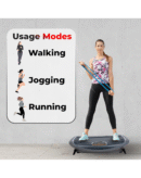 Robotouch Vibraslim Body Shaper Fitness Equipment (Black-Wireless Watch)