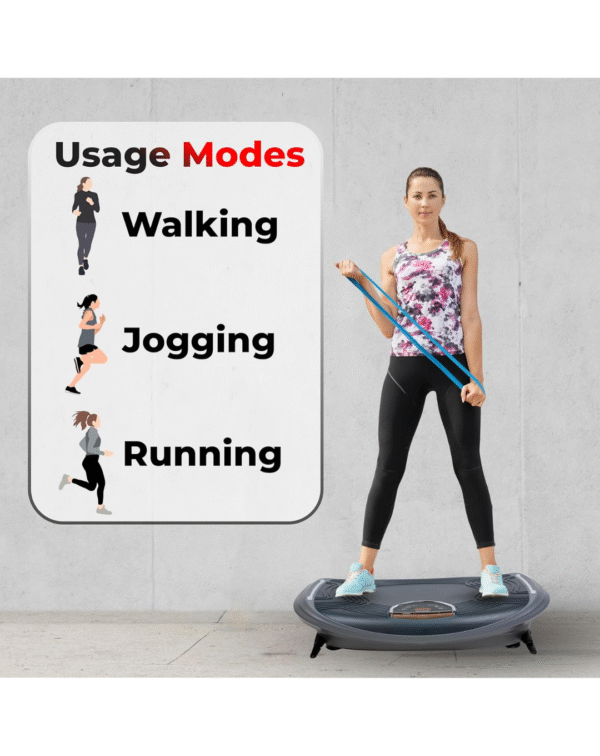 Robotouch Vibraslim Body Shaper Fitness Equipment (Black-Wireless Watch) - Image 2