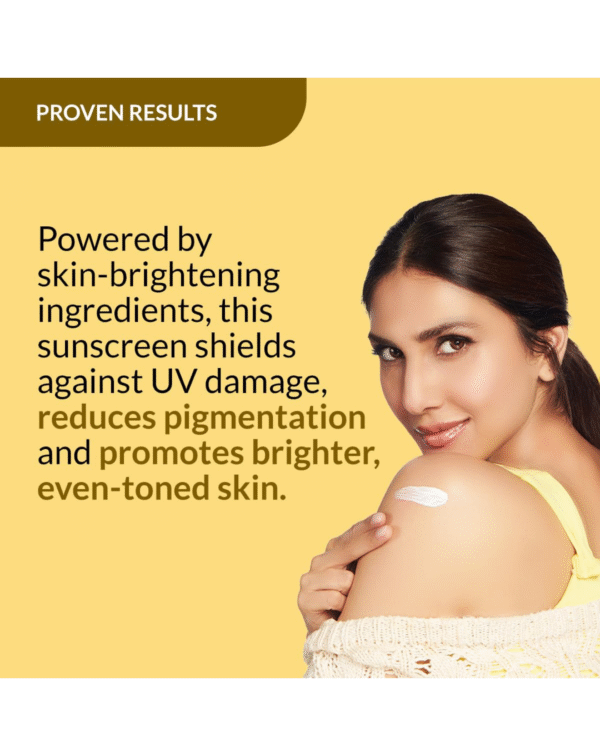 Fixderma Shadow Brightening Sunscreen SPF50 PA+++ with 1% Alpha Arbutin - Image 3
