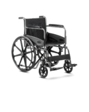 KosmoCare Dura Rexine Wheelchair | Self-Propelled & Attendant Use