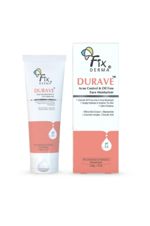 Fixderma Durave Acne Control & Oil Free Moisturizer for Face with Glycolic Acid