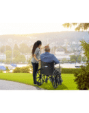 KosmoCare Dura Black Spoke Wheelchair