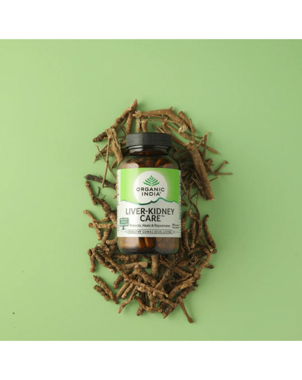 Organic India Liver Kidney Care - 180 Veg Capsules, Helps Support Liver & Kidney Health - Image 3