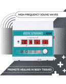 Physiogears Electro Therapy Digital Ultrasound Therapy for Pain Relief with 1 Year Warranty