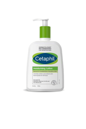 Cetaphil Moisturising Lotion for Face & Body, Normal to dry skin,500 ml