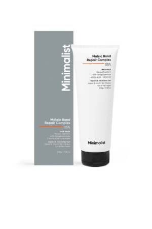 Minimalist Hair Mask For Frizzy Hair, Repairing Dry, Damaged & Dull Hair