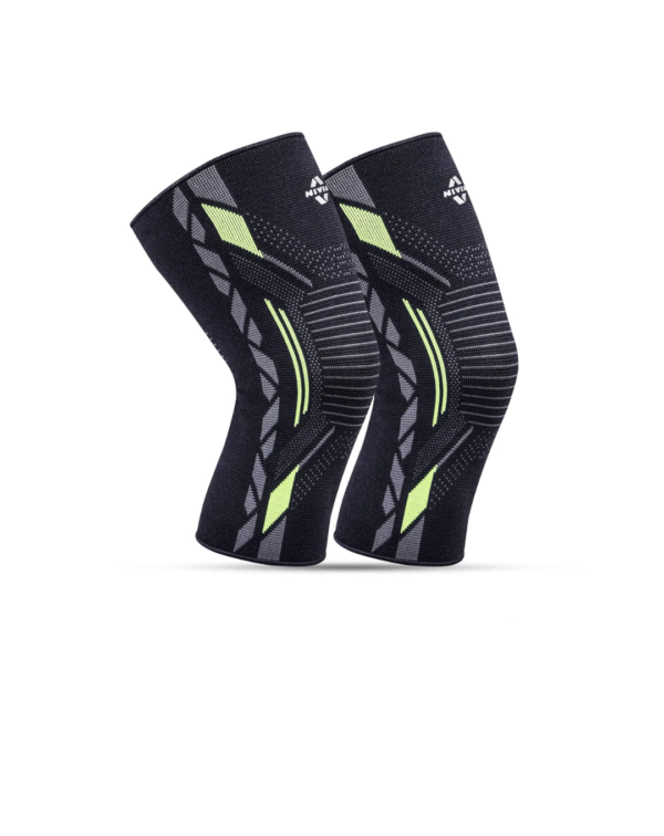 Nivia Knitted Knee Support, for Men, for Gym
