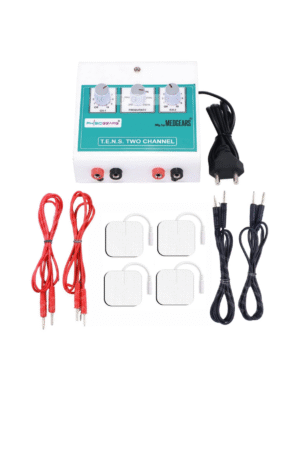 Physiogears Mini Tens Two Channel Portable Nerve Whole_Body Stimulator Electrotherapy Physiotherapy Compact Machine