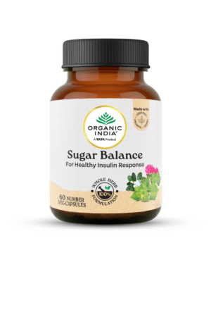 ORGANIC INDIA Sugar Balance -Pack Of 60 N Veg Capsules