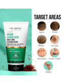 Dr. Sheth's Kesar & Kojic Acid Neck, Knee & Elbow Cream | Clinically Tested