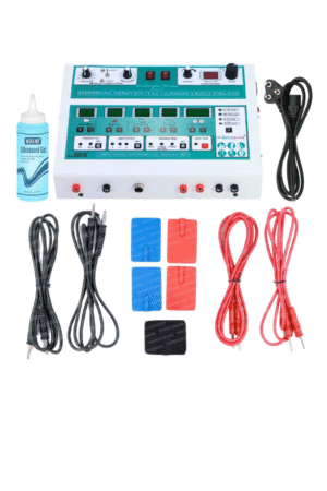 Physiogears Combo (US; IFT; MS;Tens) Digital with IFT 45 4 in 1 Physiotherapy Equipment