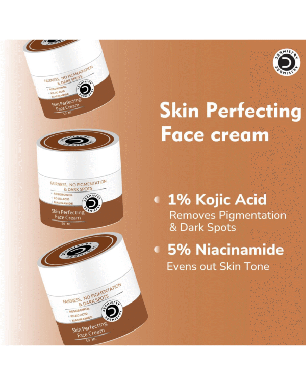 Dermistry 1% Kojic Acid 5% Niacinamide Moisturizer Face Cream - Image 2
