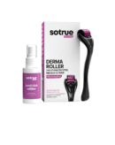 Sotrue Derma Roller 0.5mm with Sanitizer | 540 Stainless Steel Needles