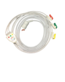 BPL 3 Lead ECG Monitoring Cable(Clip) Compatible with Schiller /Welcare