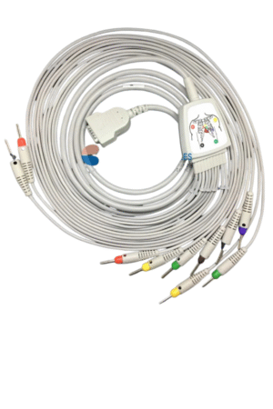 GE ECG Recorder Cable Compatible with MAC 400/ MAC 500/ MAC 600