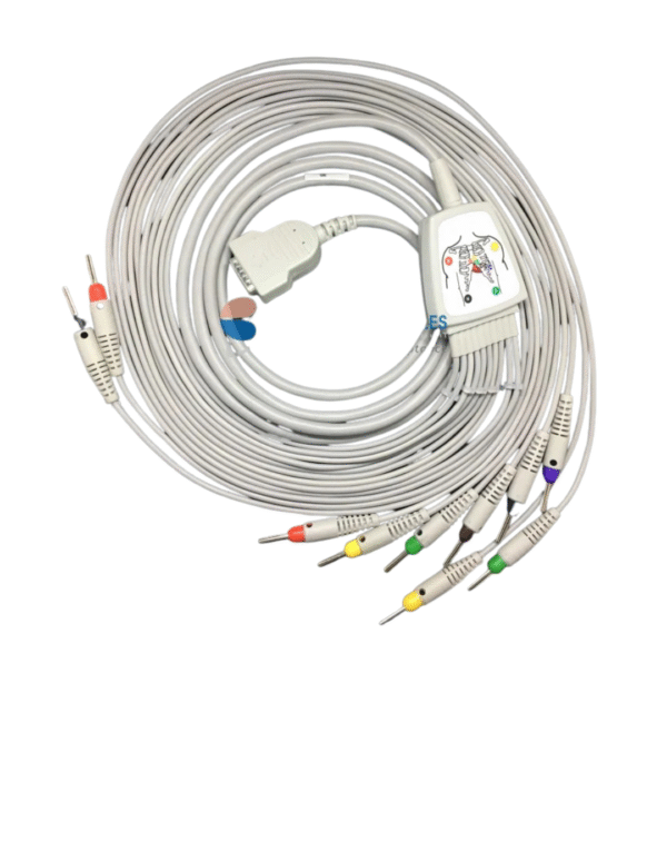 GE ECG Recorder Cable Compatible with MAC 400/ MAC 500/ MAC 600