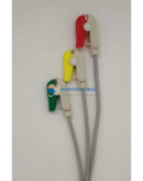 Philips 3 Lead ECG Monitoring Cable(Clip) Compatible with Mindray/Penlon