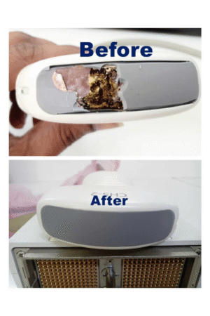 Service For Convex Acoustic Lens Replacement