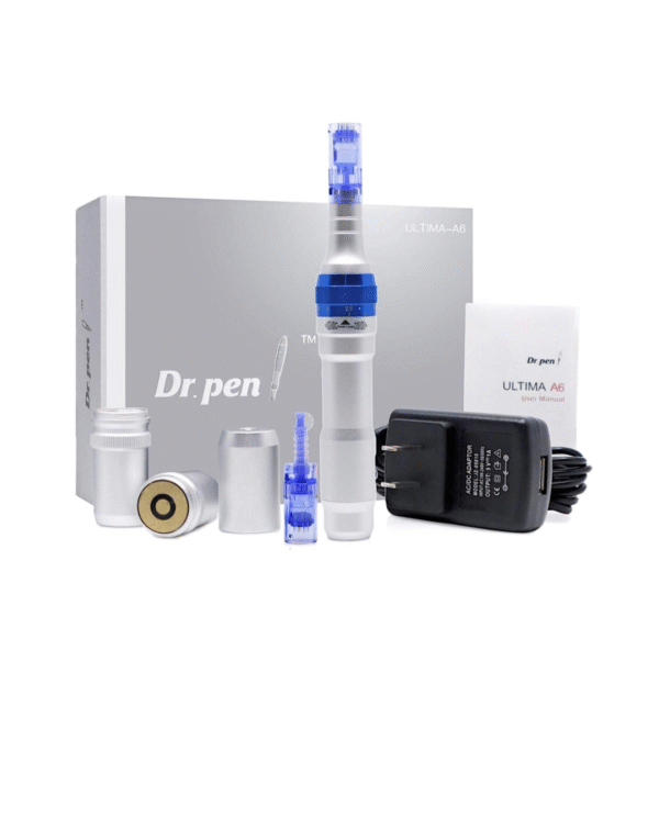 Dr. Pen Ultima A6 Electric Wireless Professional Skincare Kit including 2 Cartridges (12 pin & 36 pin)