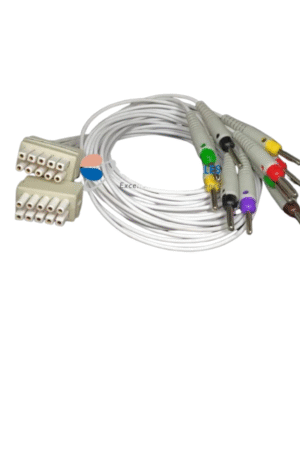 Mortara 10 Lead ECG Wires( 4mm Banana) Compatible with ELI110/ELI 150